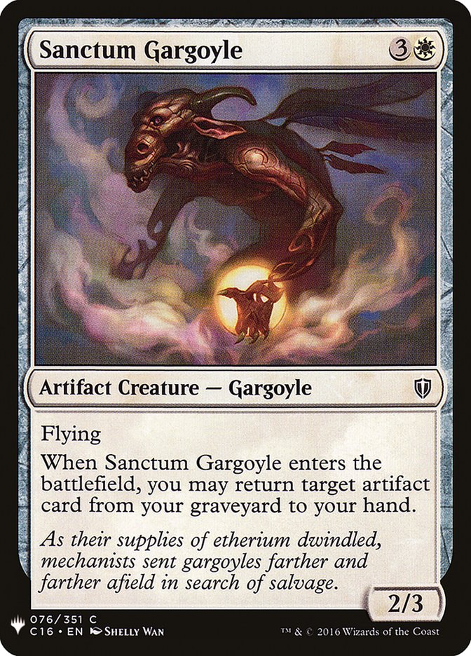 Sanctum Gargoyle [Mystery Booster] | Gauntlet Hobbies - Angola