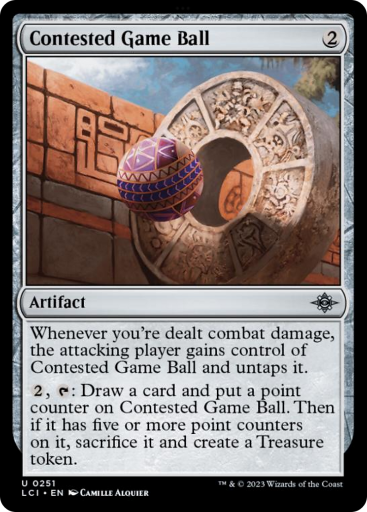 Contested Game Ball [The Lost Caverns of Ixalan] | Gauntlet Hobbies - Angola