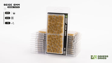 GamersGrass Grass Tufts: Beige 6mm - Wild