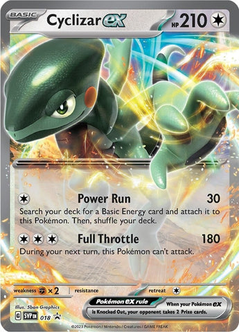 Cyclizar ex (018) (Jumbo Card) [Scarlet & Violet: Black Star Promos]