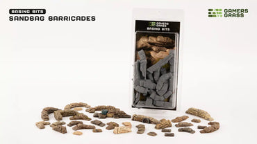 GamersGrass Basing Bits: Sandbag Barricades