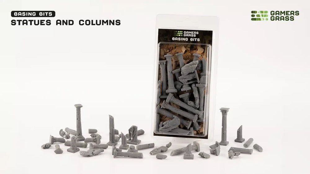 GamersGrass Basing Bits: Statues and Columns