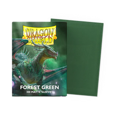 Dragon Shield Matte Sleeve - Forest Green ‘Kiaverix’ 100ct | Gauntlet Hobbies - Angola