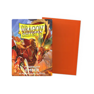 Dragon Shield Japanese Size: Dual Matte - Ember