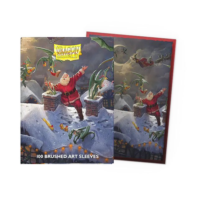 Dragon Shield Art Sleeve - Christmas 2023 Brushed 100ct
