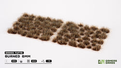 GamersGrass Grass Tufts: Burned Tuft 6mm - Wild