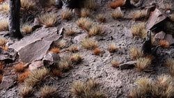 GamersGrass Grass Tufts: Burned 6mm - Wild