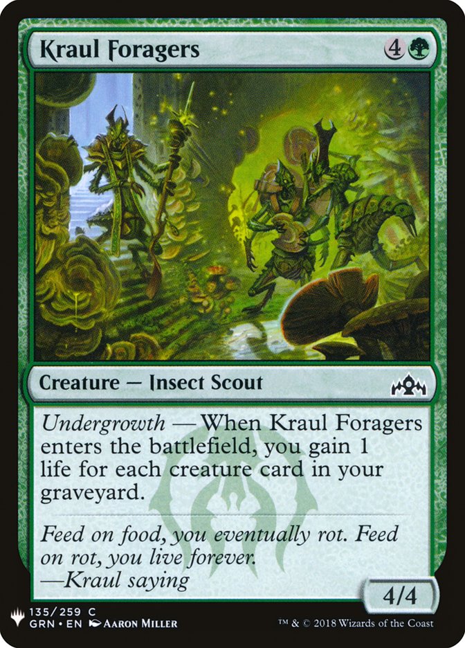 Kraul Foragers [Mystery Booster] | Gauntlet Hobbies - Angola