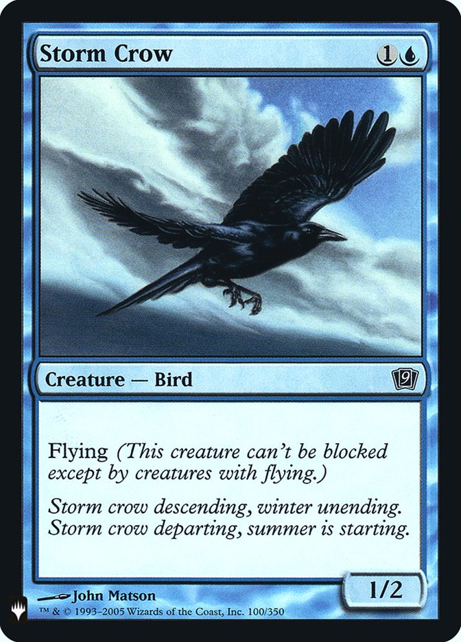 Storm Crow [Mystery Booster] | Gauntlet Hobbies - Angola