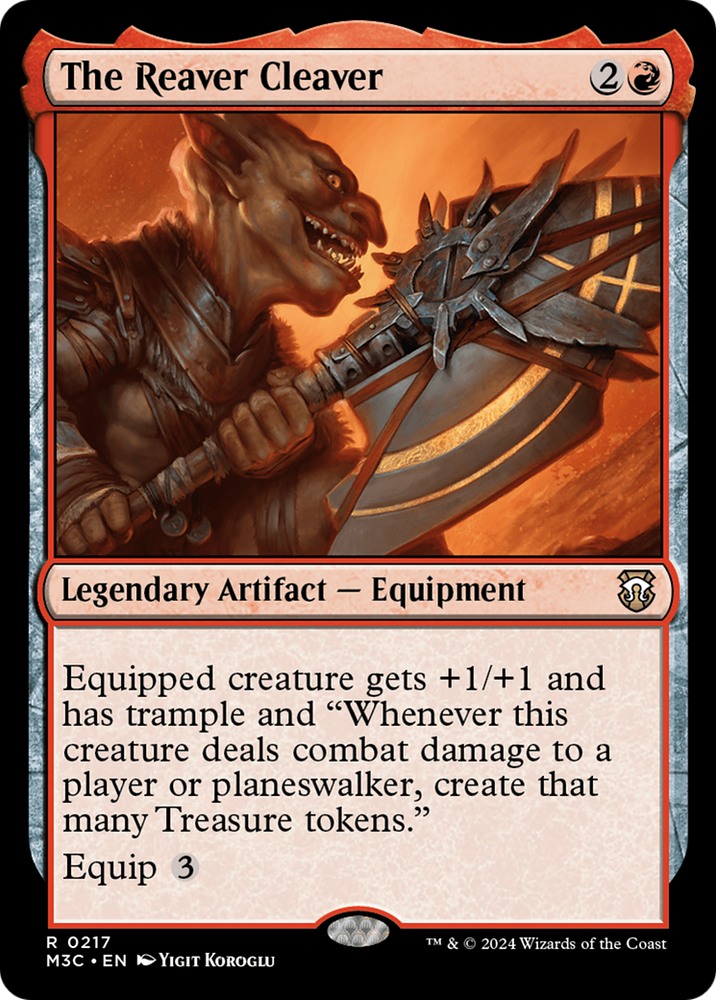 The Reaver Cleaver (Ripple Foil) [Modern Horizons 3 Commander]