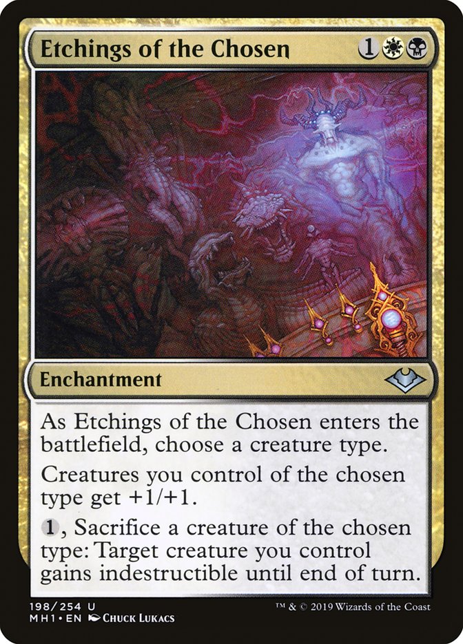 Etchings of the Chosen [Modern Horizons] | Gauntlet Hobbies - Angola