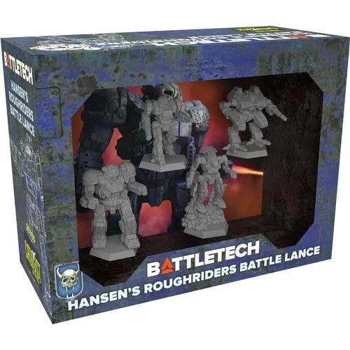 Battletech: Hansen's Roughriders Battle Lance Mini Pack | Gauntlet Hobbies - Angola