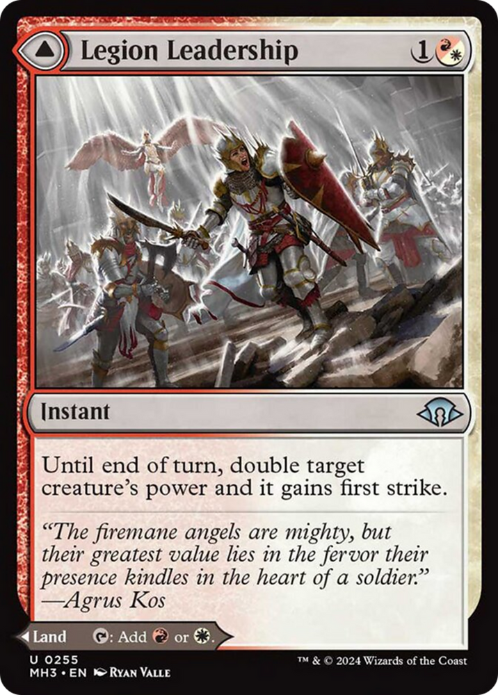 Legion Leadership // Legion Stronghold [Modern Horizons 3]