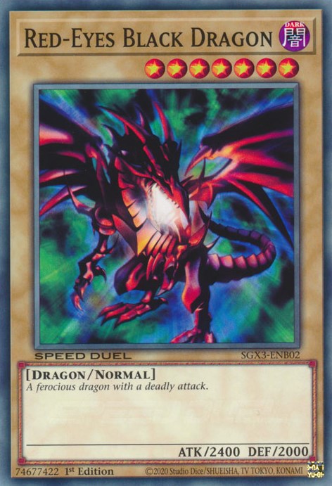Red-Eyes Black Dragon [SGX3-ENB02] Common | Gauntlet Hobbies - Angola