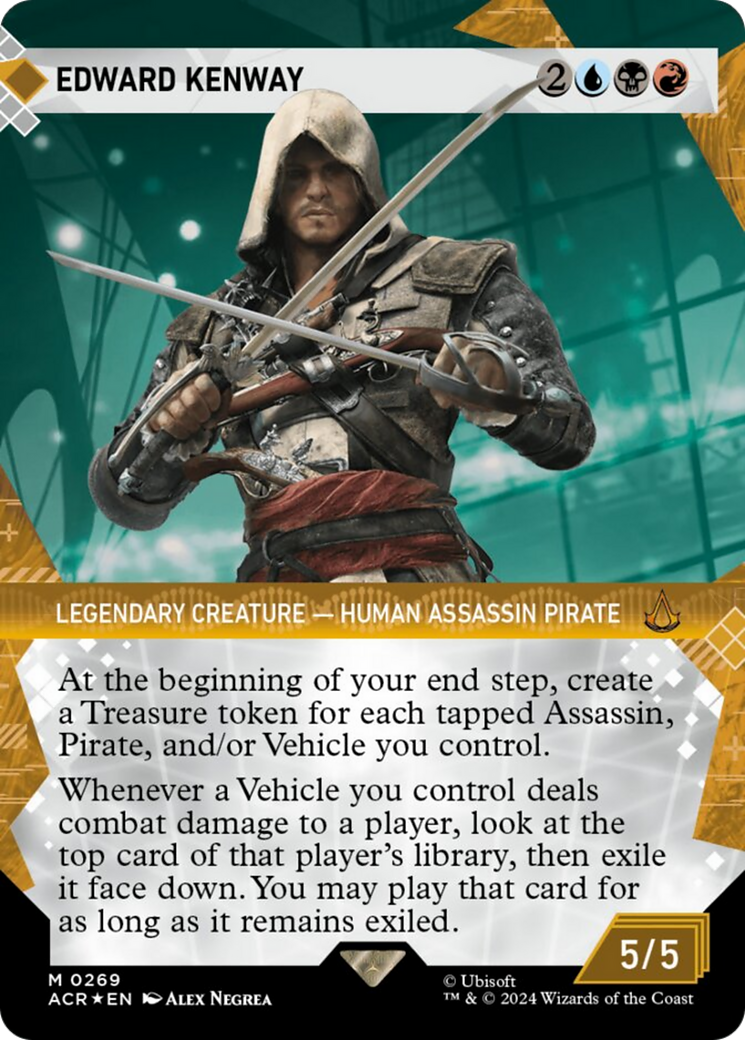 Edward Kenway (Showcase) (Textured Foil) [Assassin's Creed] | Gauntlet Hobbies - Angola