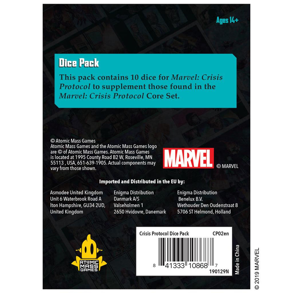 Marvel Crisis Protocol - Dice Pack