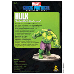 Marvel Crisis Protocol - Hulk | Gauntlet Hobbies - Angola