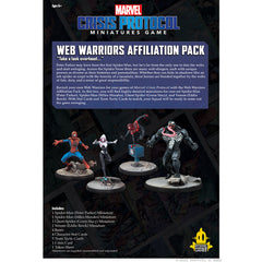 Marvel Crisis Protocol - Web Warriors Affiliation Pack | Gauntlet Hobbies - Angola