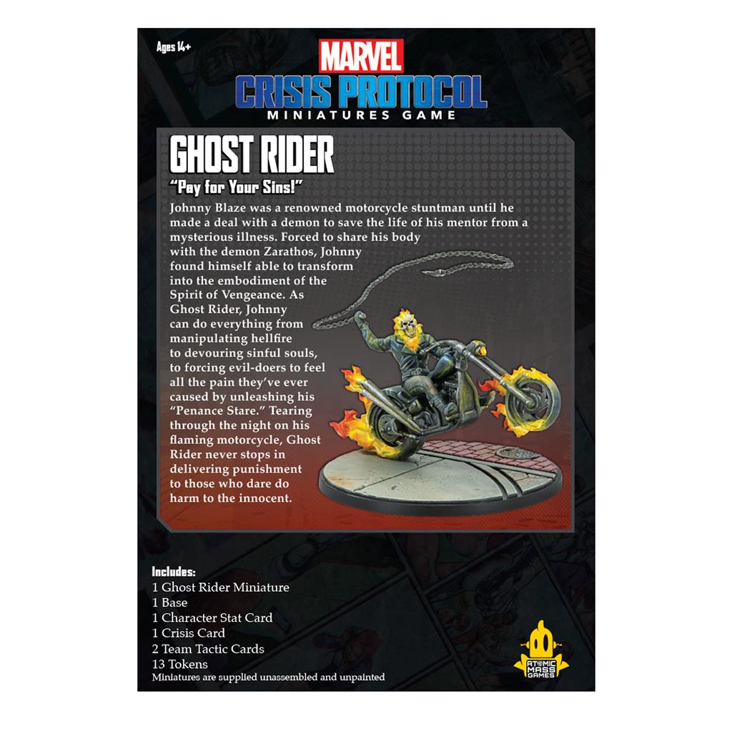 Marvel Crisis Protocol - Ghost Rider | Gauntlet Hobbies - Angola