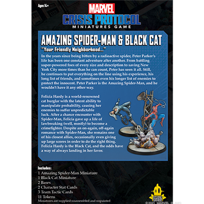 Marvel Crisis Protocol - Amazing Spider-Man & Black Cat | Gauntlet Hobbies - Angola