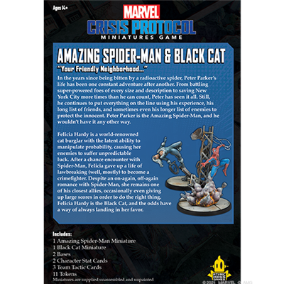 Marvel Crisis Protocol - Amazing Spider-Man & Black Cat