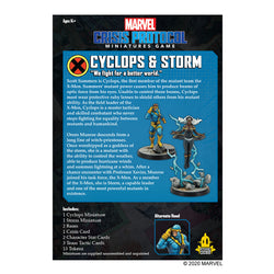 Marvel Crisis Protocol - Cyclops & Storm