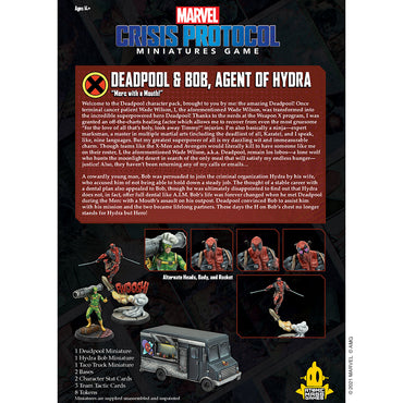 Marvel Crisis Protocol - Deadpool & Bob, Agent of Hydra