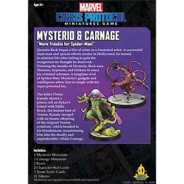 Marvel Crisis Protocol - Mysterio & Carnage