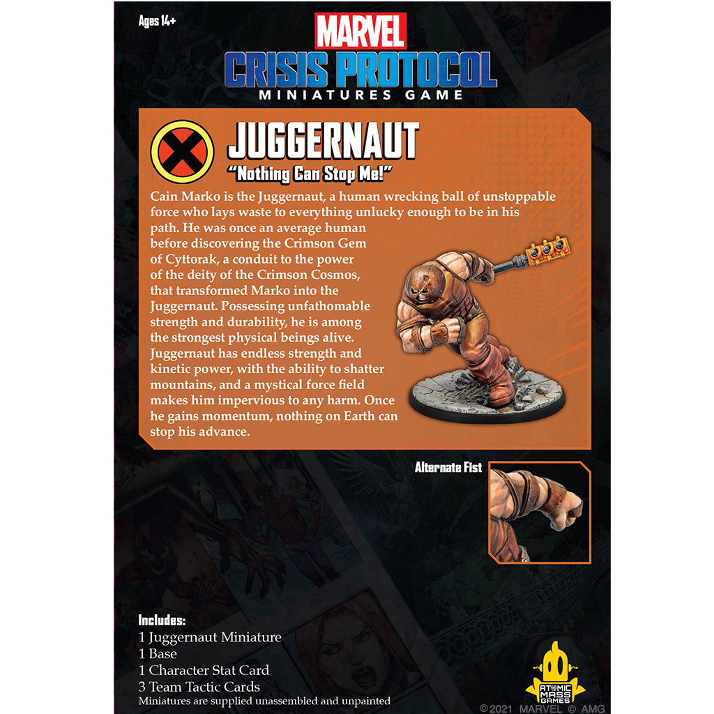 Marvel Crisis Protocol - Juggernaut | Gauntlet Hobbies - Angola