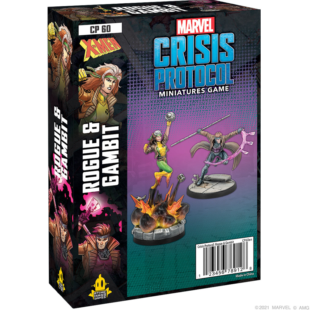 Marvel Crisis Protocol - Rogue & Gambit | Gauntlet Hobbies - Angola