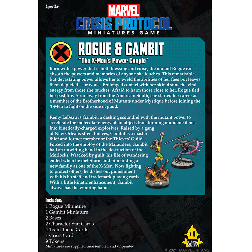 Marvel Crisis Protocol - Rogue & Gambit