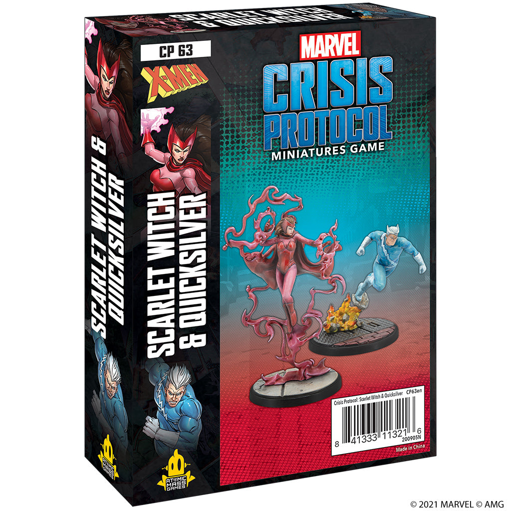 Marvel Crisis Protocol - Scarlet Witch & Quicksilver | Gauntlet Hobbies - Angola