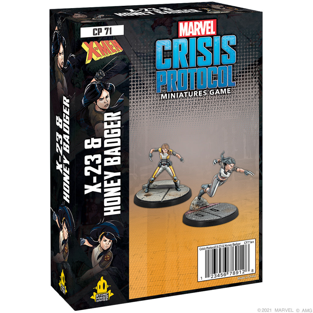 Marvel Crisis Protocol -  X-32 & Honey Badger | Gauntlet Hobbies - Angola
