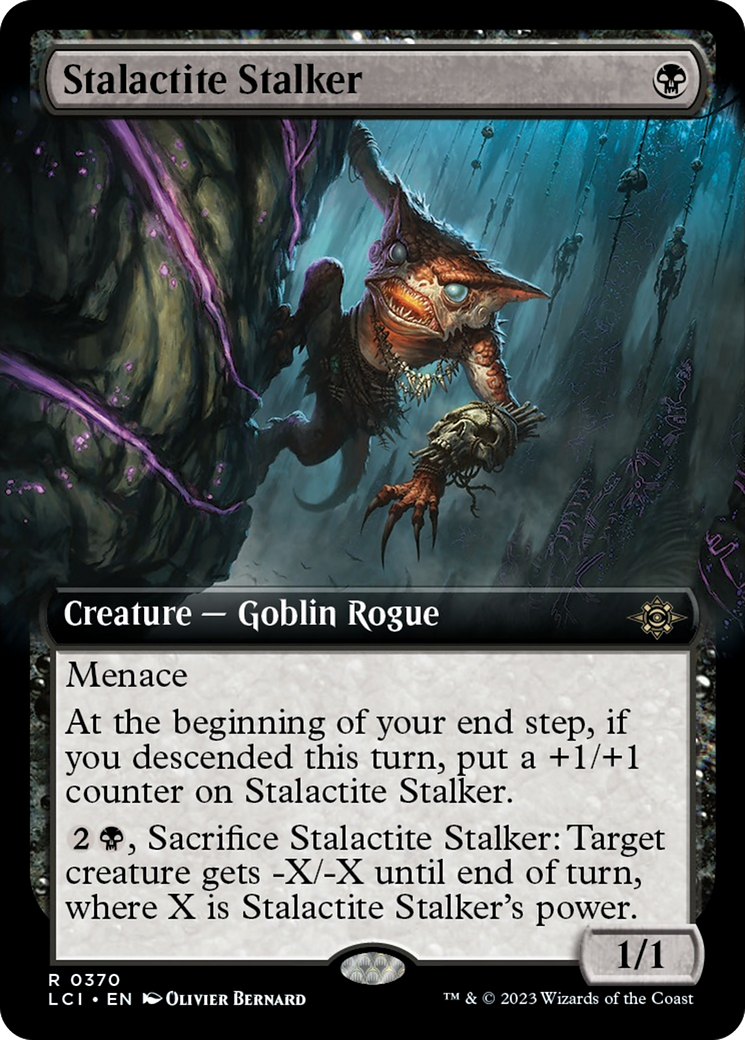 Stalactite Stalker (Extended Art) [The Lost Caverns of Ixalan] | Gauntlet Hobbies - Angola