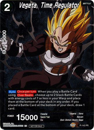 Vegeta, Time Regulator (Championship Final 2019) (P-142) [Tournament Promotion Cards]