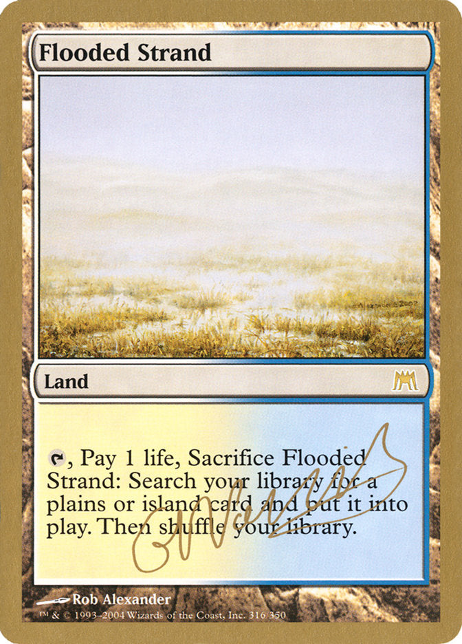 Flooded Strand (Gabriel Nassif) [World Championship Decks 2004]