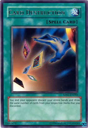 Card Destruction [RP01-EN084] Rare