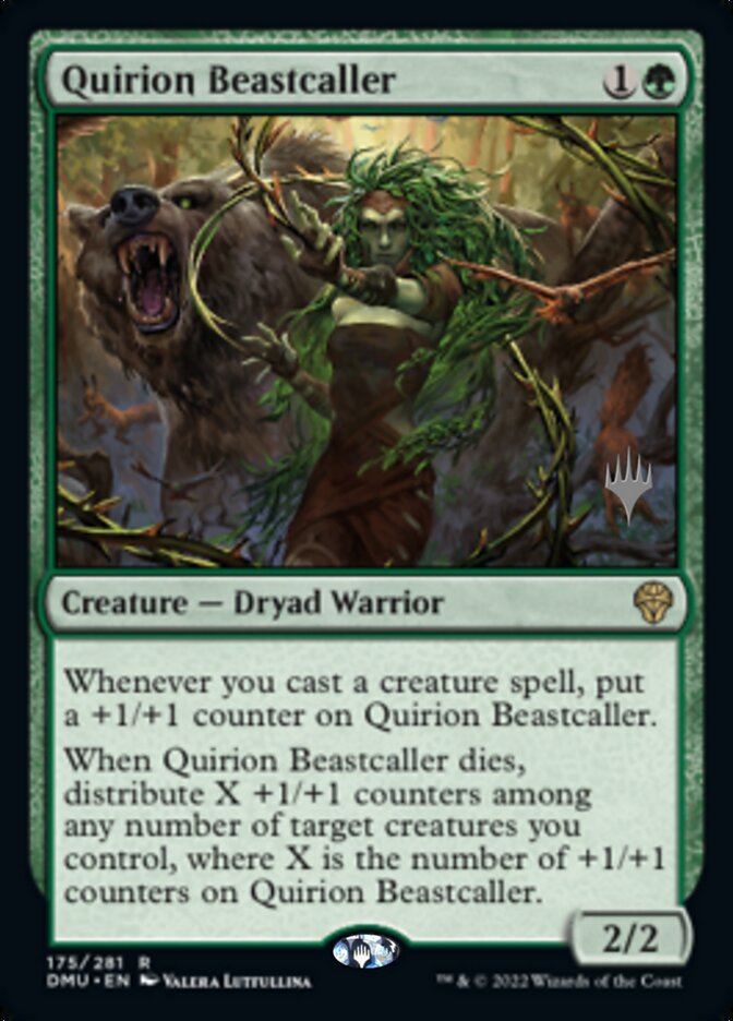 Quirion Beastcaller (Promo Pack) [Dominaria United Promos] | Gauntlet Hobbies - Angola