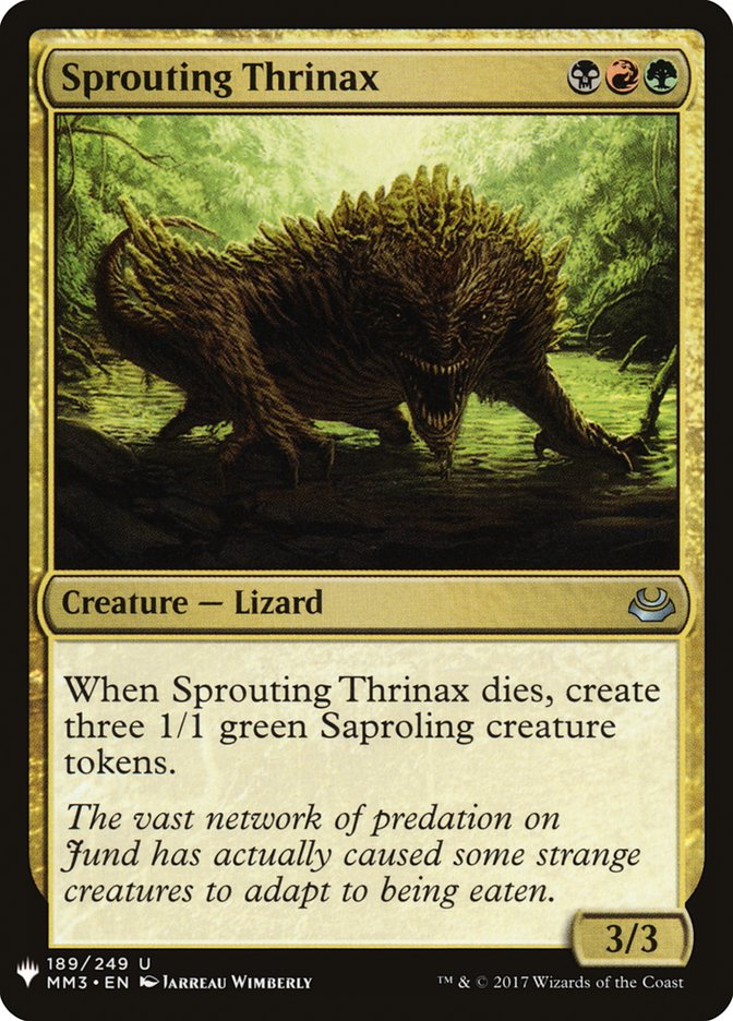 Sprouting Thrinax [Mystery Booster] | Gauntlet Hobbies - Angola