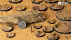GamersGrass Battle Ready Bases: Deserts of Maahl - Round 25mm | Gauntlet Hobbies - Angola