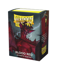 Dragon Shield Matte Sleeve - Blood Red ‘Simurag’ 100ct