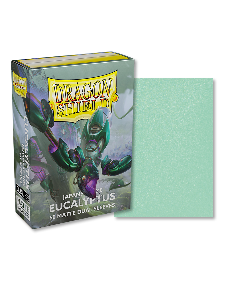 Dragon Shield Japanese Size: Dual Matte - Eucalyptus