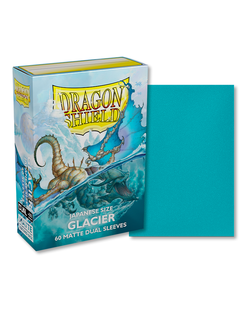 Dragon Shield Japanese Size: Dual Matte - Glacier