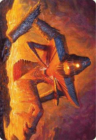 Molten Gatekeeper Art Card [Modern Horizons 3 Art Series]