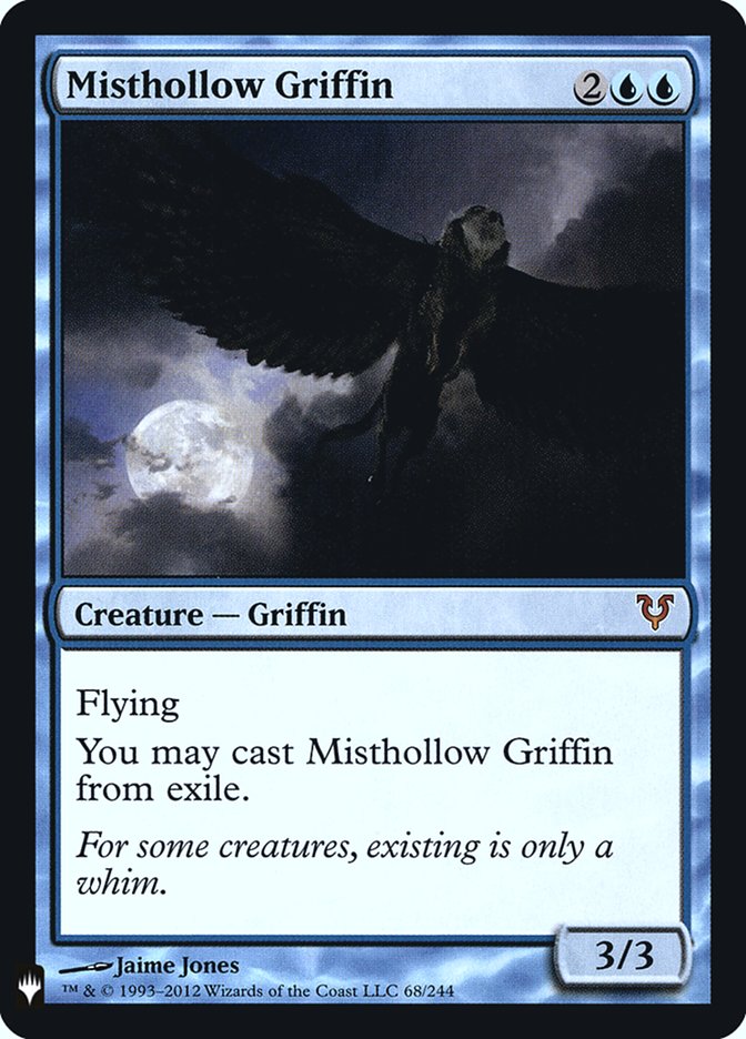 Misthollow Griffin [Mystery Booster] | Gauntlet Hobbies - Angola