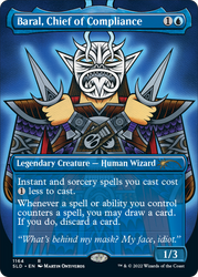 Baral, Chief of Compliance (Borderless) [Secret Lair Drop Series]