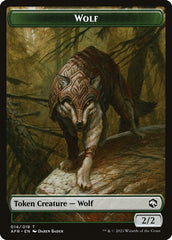Wolf // Vecna Double-Sided Token [Dungeons & Dragons: Adventures in the Forgotten Realms Tokens] | Gauntlet Hobbies - Angola