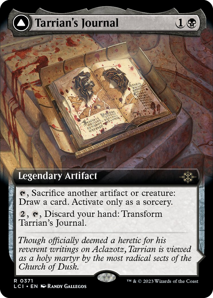 Tarrian's Journal // The Tomb of Aclazotz (Extended Art) [The Lost Caverns of Ixalan] | Gauntlet Hobbies - Angola