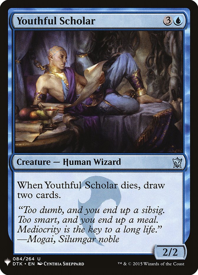 Youthful Scholar [Mystery Booster] | Gauntlet Hobbies - Angola
