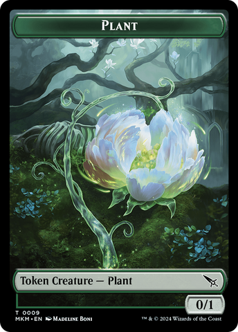 Plant Token [Murders at Karlov Manor Tokens]